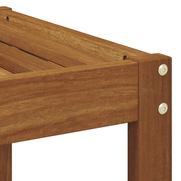 Akazienholz Outdoor Hocker Bank