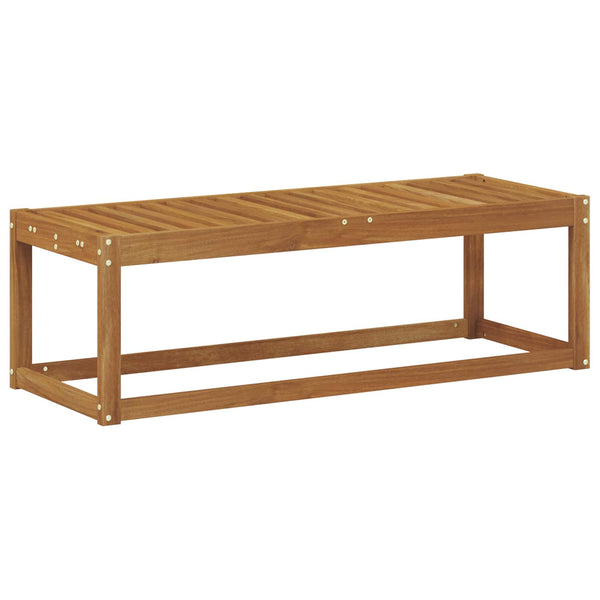 vidaXL Banc de jardin Nature 115 x 43 x 37 cm en bois d'acacia massif