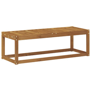 vidaXL Banc de jardin Nature 115 x 43 x 37 cm en bois d'acacia massif