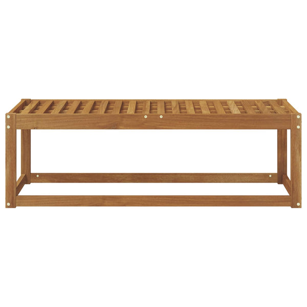 vidaXL Banc de jardin Nature 115 x 43 x 37 cm en bois d'acacia massif