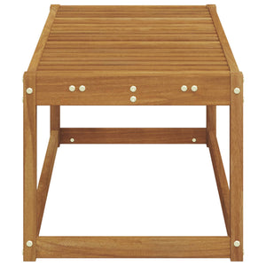 vidaXL Banc de jardin Nature 115 x 43 x 37 cm en bois d'acacia massif
