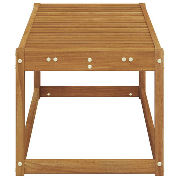vidaXL Banc de jardin Nature 115 x 43 x 37 cm en bois d'acacia massif