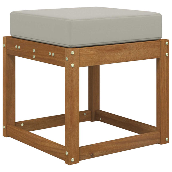 Graues Outdoor Sitzkissen 40x40