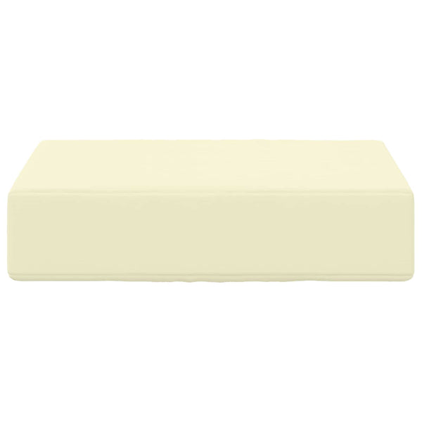 Creme Outdoor Sitzkissen 40x40 cm