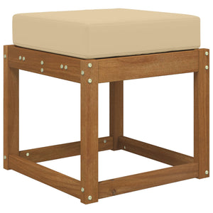 Beiges Outdoor Sitzkissen 40x40 cm