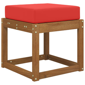 Rotes Outdoor Sitzkissen 40x40 cm