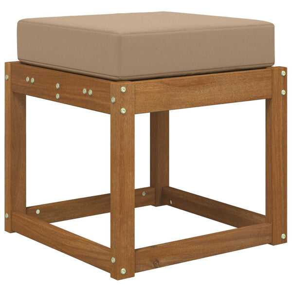Outdoor Sitzkissen Taupe 40x40 cm