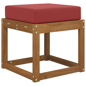 Weinrotes Outdoor-Sitzkissen 40x40 cm