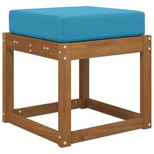 vidaXL Coussin de siège d'extérieur bleu roi 40 x 40 x 8 cm