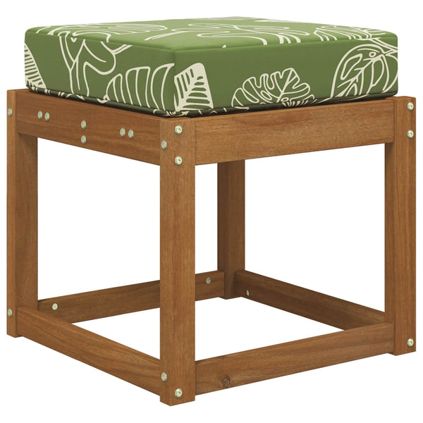 Outdoor Sitzkissen Grüne Blätter 40x40