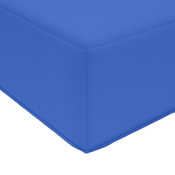 Türkises Outdoor-Sitzkissen 40x40 cm