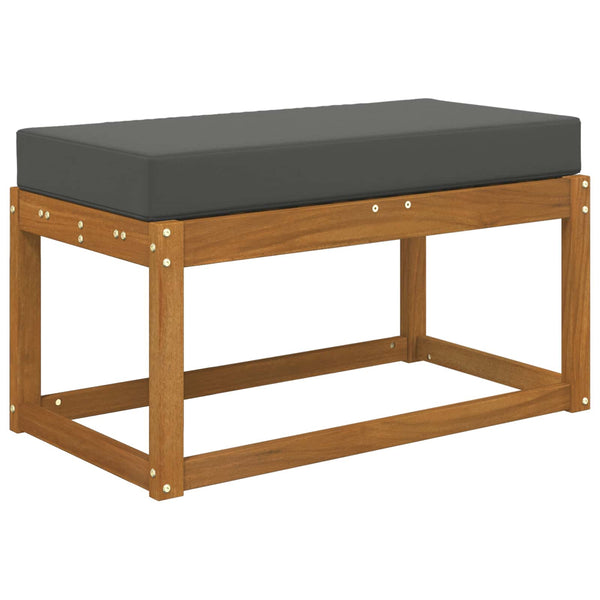 Anthrazit Outdoor Sitzkissen 80x40