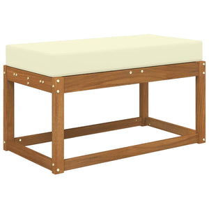 Creme Outdoor Sitzkissen 80x40