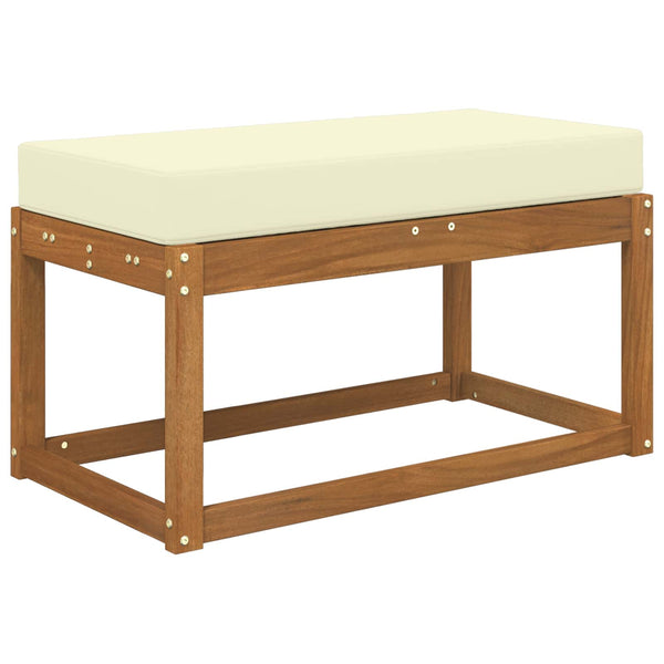 Creme Outdoor Sitzkissen 80x40