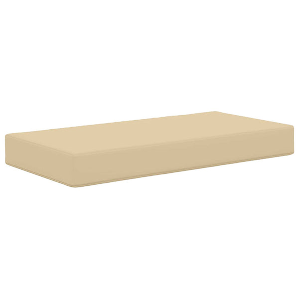 Beiges Outdoor-Sitzkissen 80x40 cm