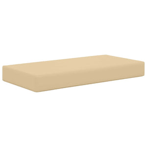 Beiges Outdoor-Sitzkissen 80x40 cm