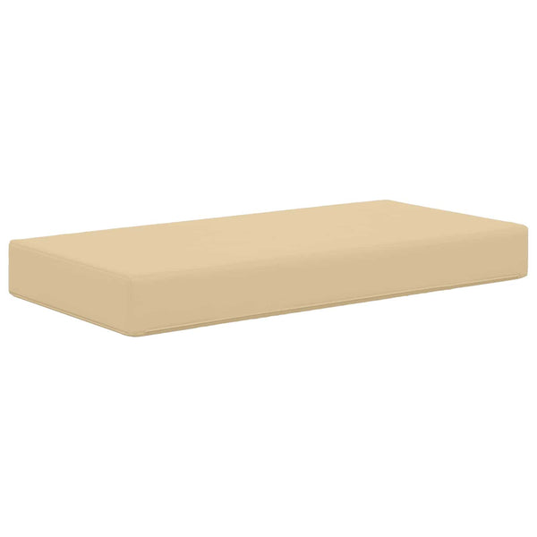 Beiges Outdoor-Sitzkissen 80x40 cm