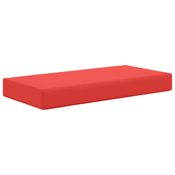 Rotes Outdoor Sitzkissen 80x40 cm
