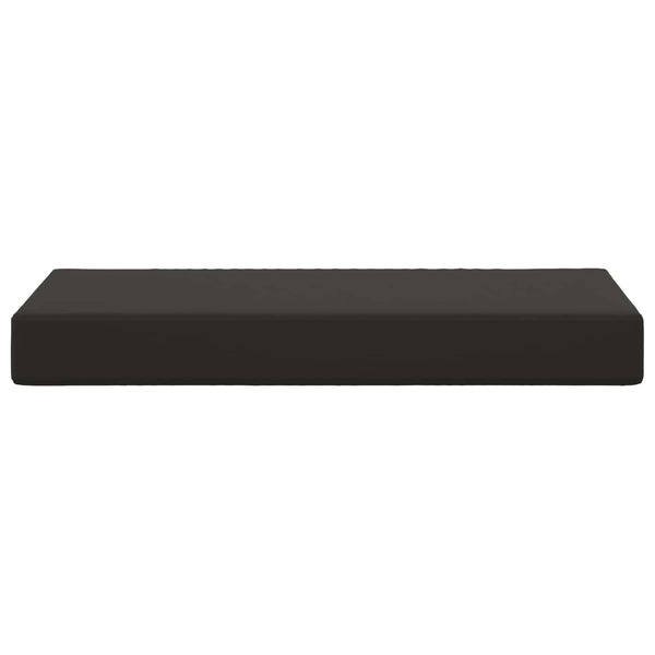 Schwarzes Outdoor-Sitzkissen 80x40 cm