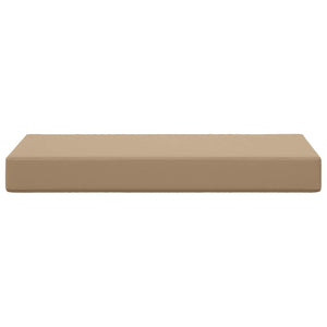 Outdoor Sitzkissen Taupe 80x40 cm