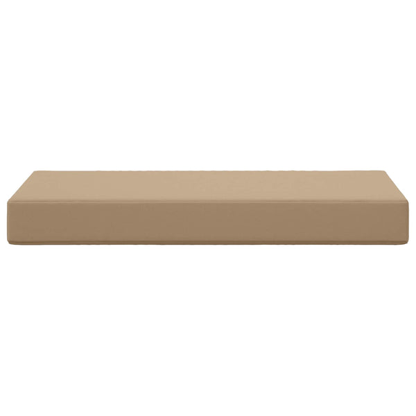Outdoor Sitzkissen Taupe 80x40 cm