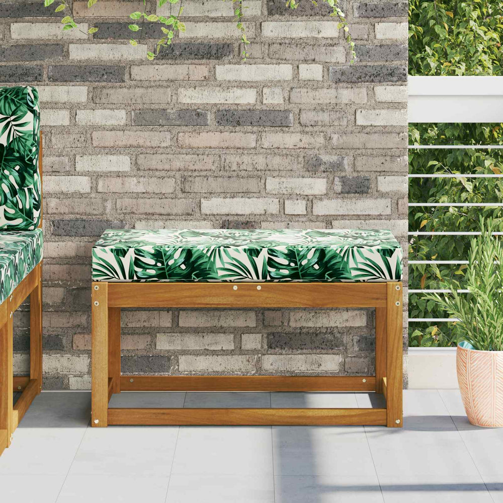 Sitzkissen Outdoor Tropische Blätter 80x40 cm