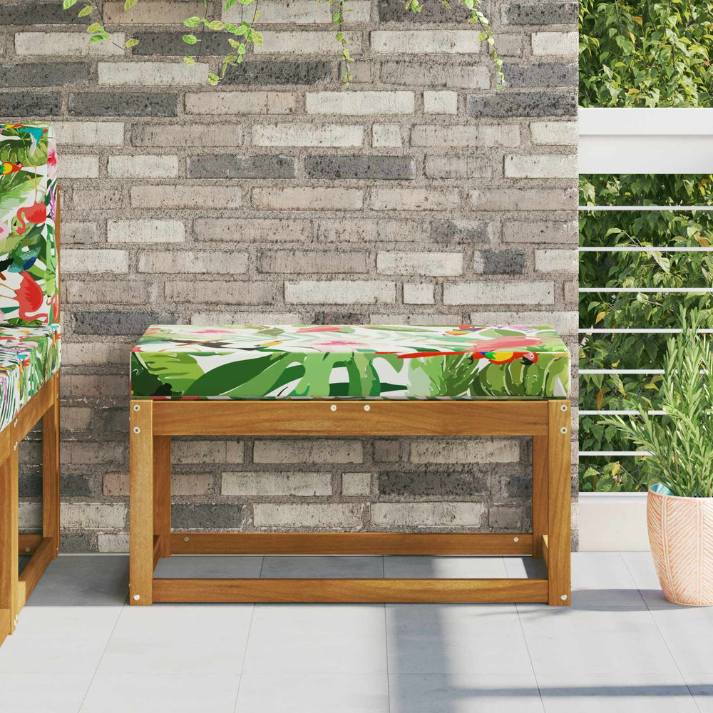 Buntes Outdoor-Sitzkissen 80x40 cm