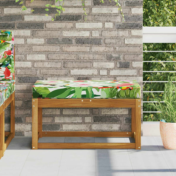 Buntes Outdoor-Sitzkissen 80x40 cm