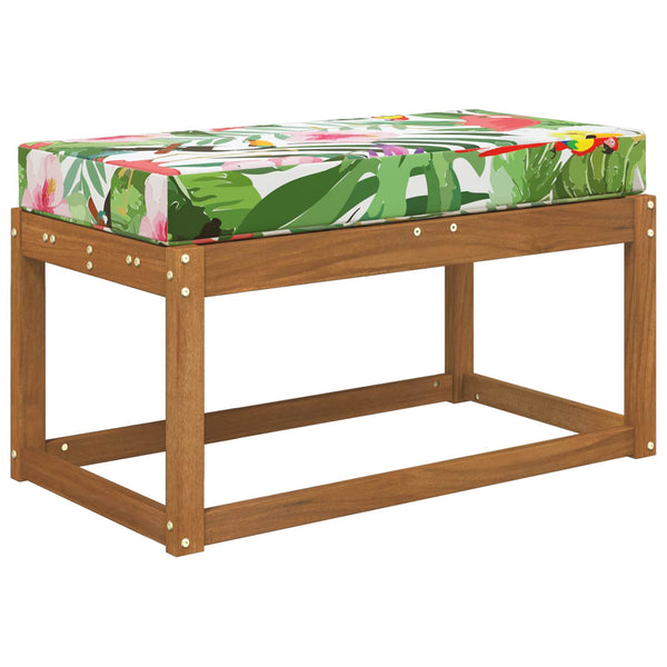 Buntes Outdoor-Sitzkissen 80x40 cm