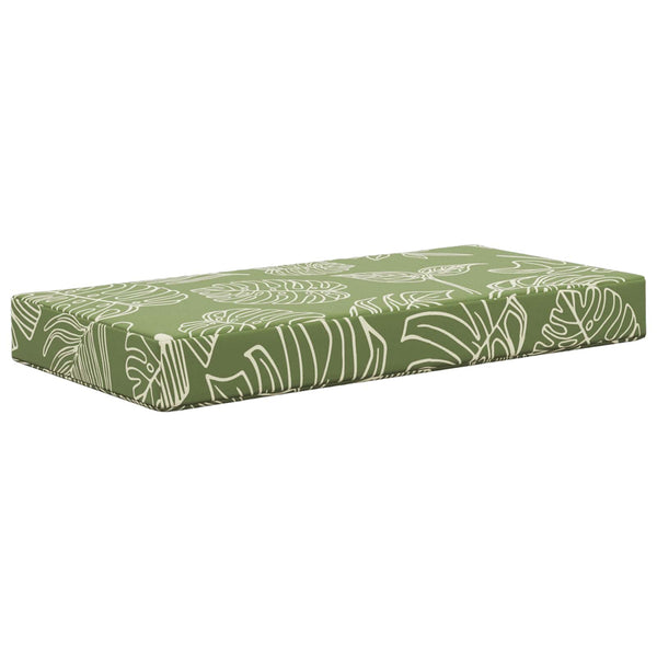 Sitzkissen Outdoor Grüne Blätter 80x40 cm