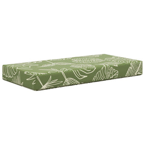 Sitzkissen Outdoor Grüne Blätter 80x40 cm