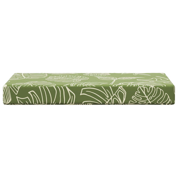 Sitzkissen Outdoor Grüne Blätter 80x40 cm