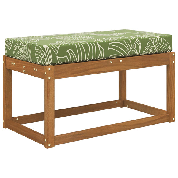Sitzkissen Outdoor Grüne Blätter 80x40 cm
