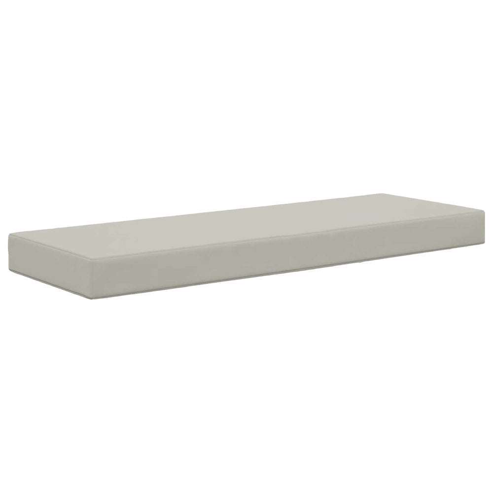 Graues Outdoor-Sitzkissen 111,5 cm