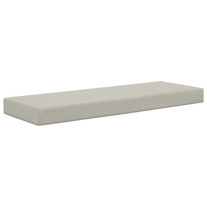 Graues Outdoor-Sitzkissen 111,5 cm