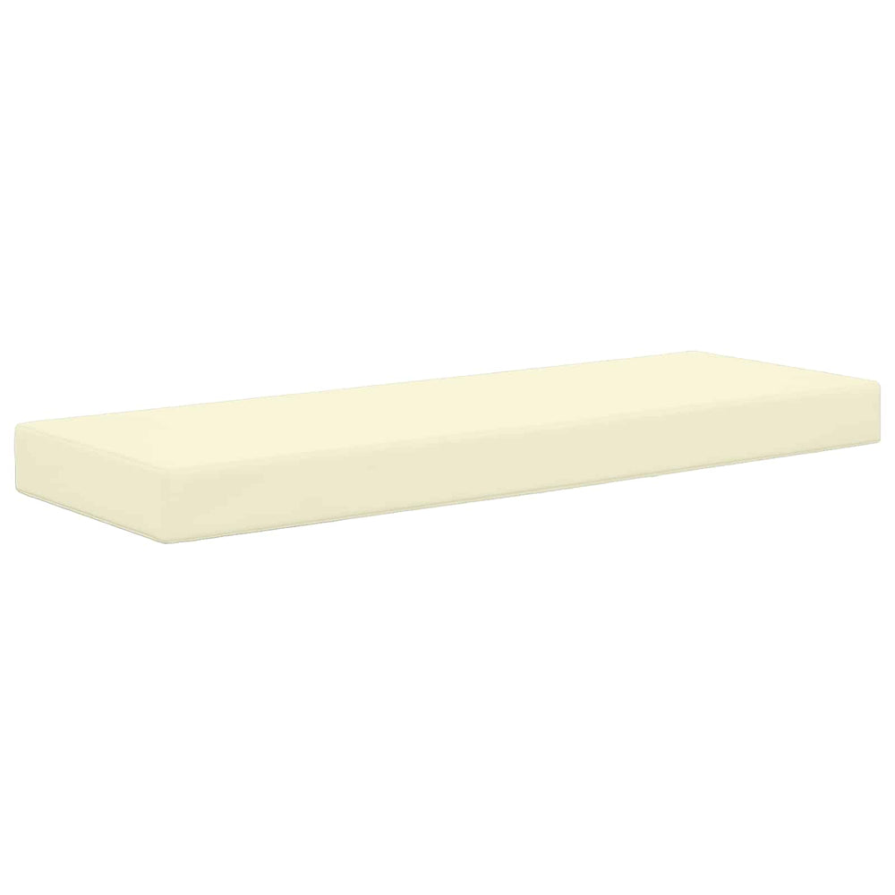 Outdoor Sitzkissen Creme 115x40 cm