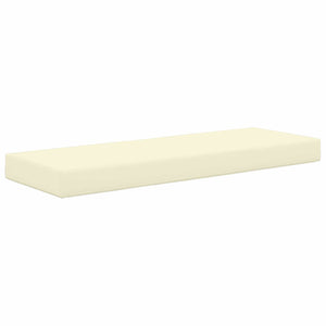 Outdoor Sitzkissen Creme 115x40 cm