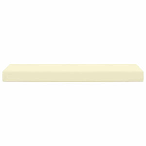 Outdoor Sitzkissen Creme 115x40 cm