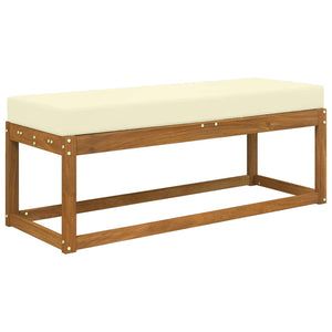Outdoor Sitzkissen Creme 115x40 cm