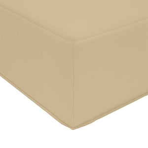 Beiges Outdoor-Sitzkissen 115x40 cm