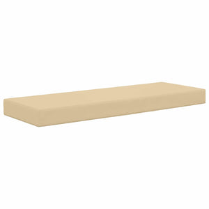 Beiges Outdoor-Sitzkissen 115x40 cm