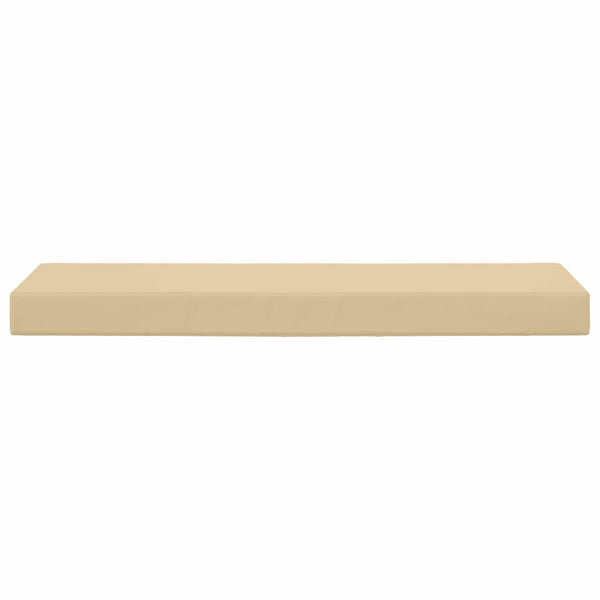 Beiges Outdoor-Sitzkissen 115x40 cm