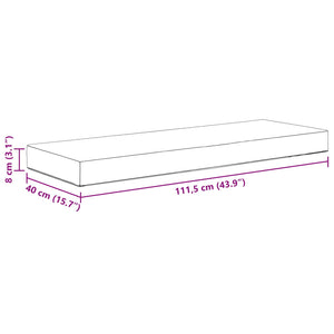 Grünes Outdoor-Sitzkissen 111,5 cm
