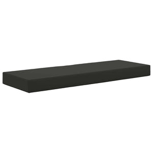 Schwarzes Outdoor-Sitzkissen 111,5 cm