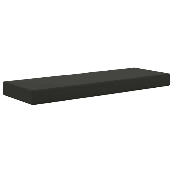 Schwarzes Outdoor-Sitzkissen 111,5 cm