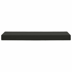 Schwarzes Outdoor-Sitzkissen 111,5 cm