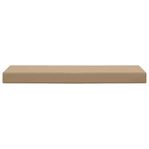 Outdoor Sitzkissen Taupe 111,5 cm