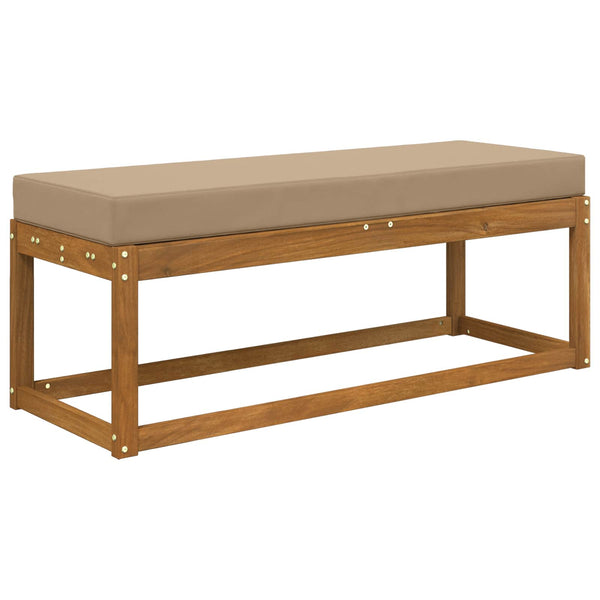 Outdoor Sitzkissen Taupe 111,5 cm