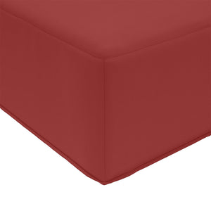 vidaXL Outdoor Bench Cushion Wine Red 111.5 x 40 x 8 cm