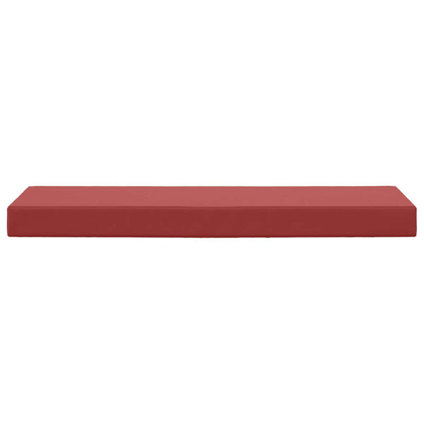 vidaXL Outdoor Bench Cushion Wine Red 111.5 x 40 x 8 cm